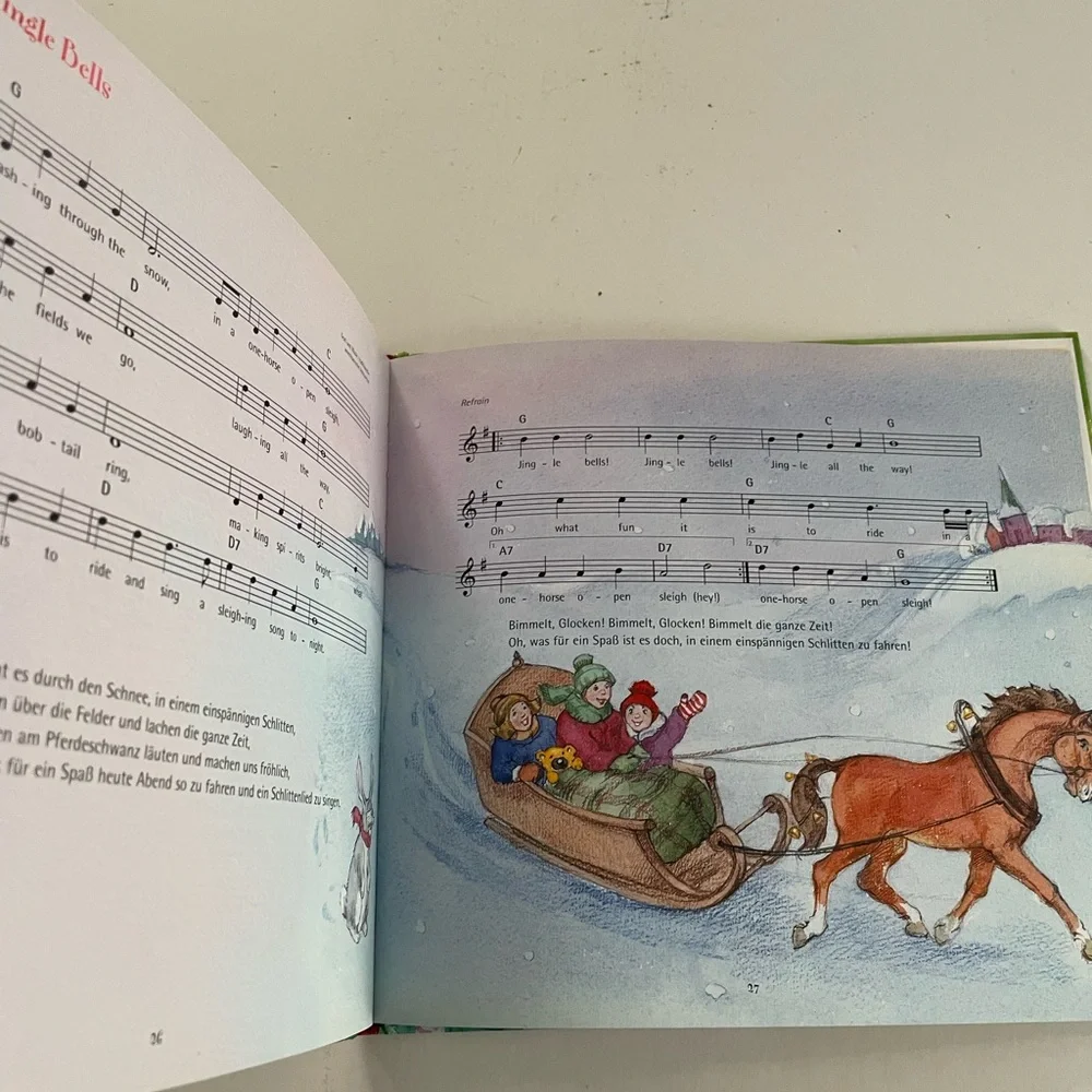 Schöne englische Kinderlieder. Zuhören,mitsingen, Englisch lernen English/German